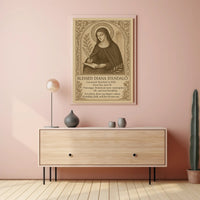 Blessed Diana d'Andalò Religious Heritage Poster