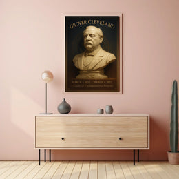 Grover Cleveland A Leader of Uncompromising Integrity Poster
