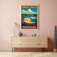 Great Falls, Montana Poster