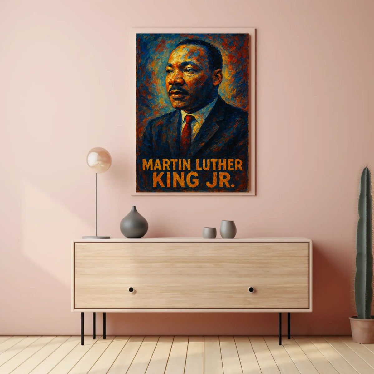 Martin Luther King Jr. Portrait Poster
