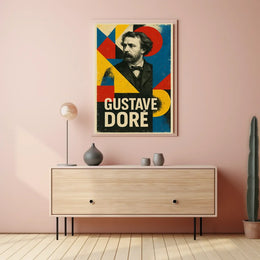 Vintage Car and Retro Attire Art Poster