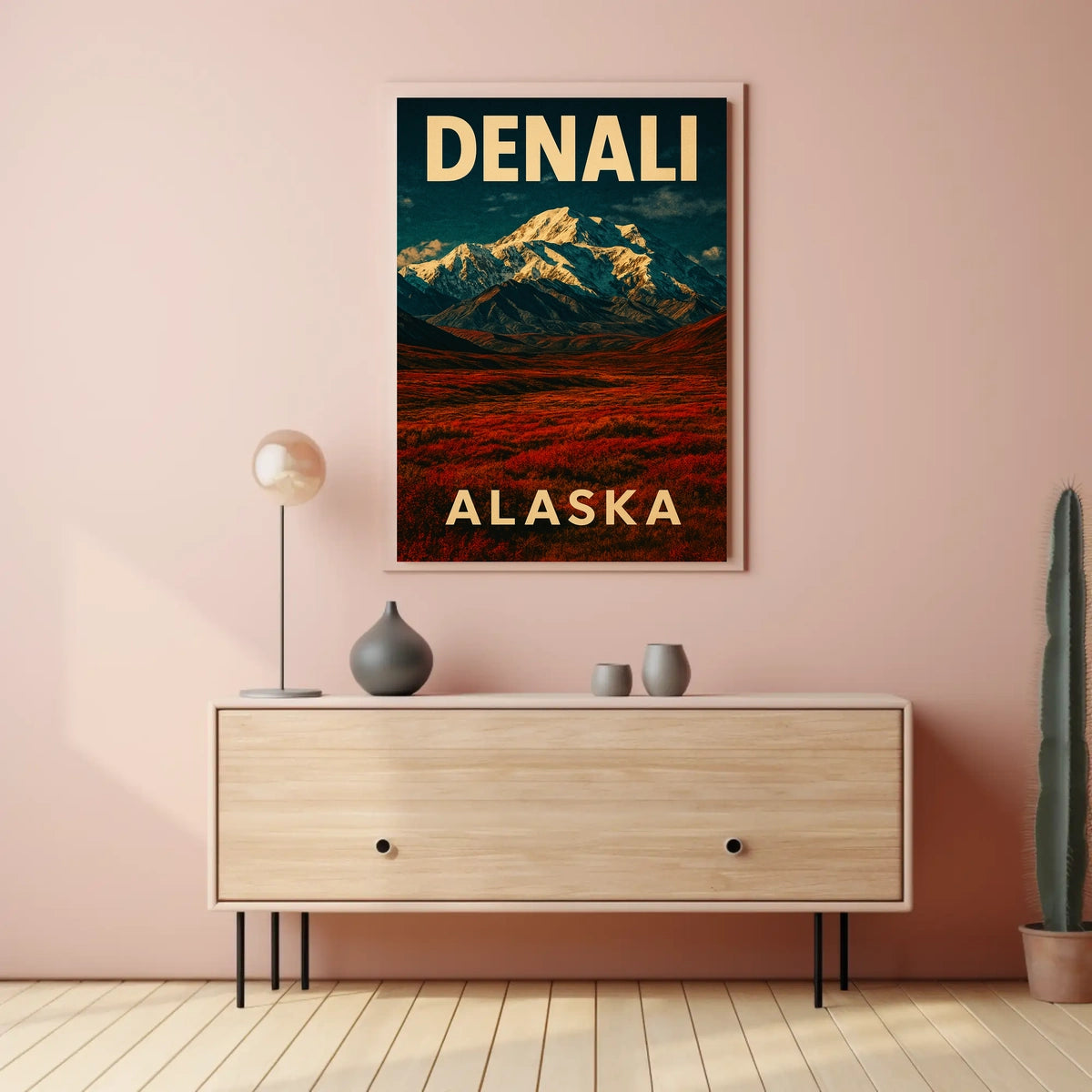 Denali Alaskas Majestic Peak Poster