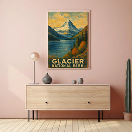 Glacier National Park Poster