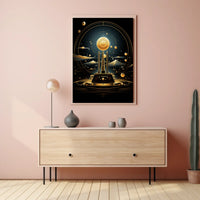 Celestial Exploration Poster