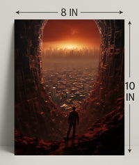 Gateway To The Cityscape Poster