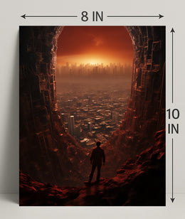 Gateway To The Cityscape Poster