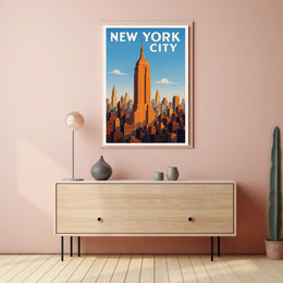 New York City Skyline Poster PosterGoat
