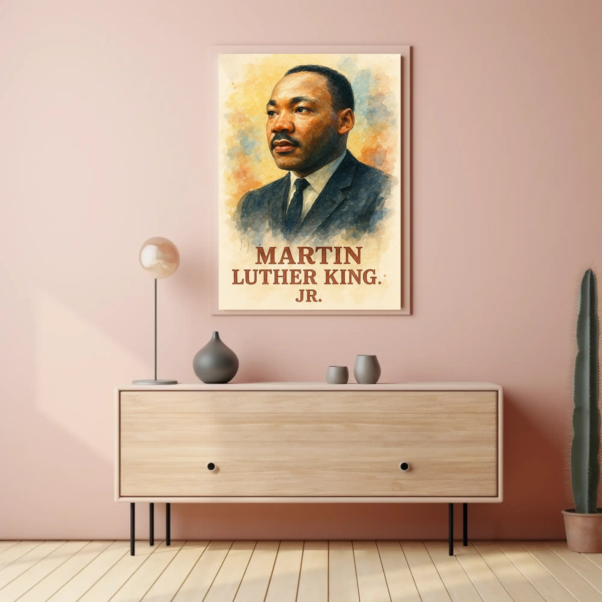 Martin Luther King Jr. Portrait Poster