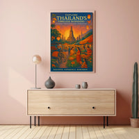 Explore Thailands Timeless Wonders Poster
