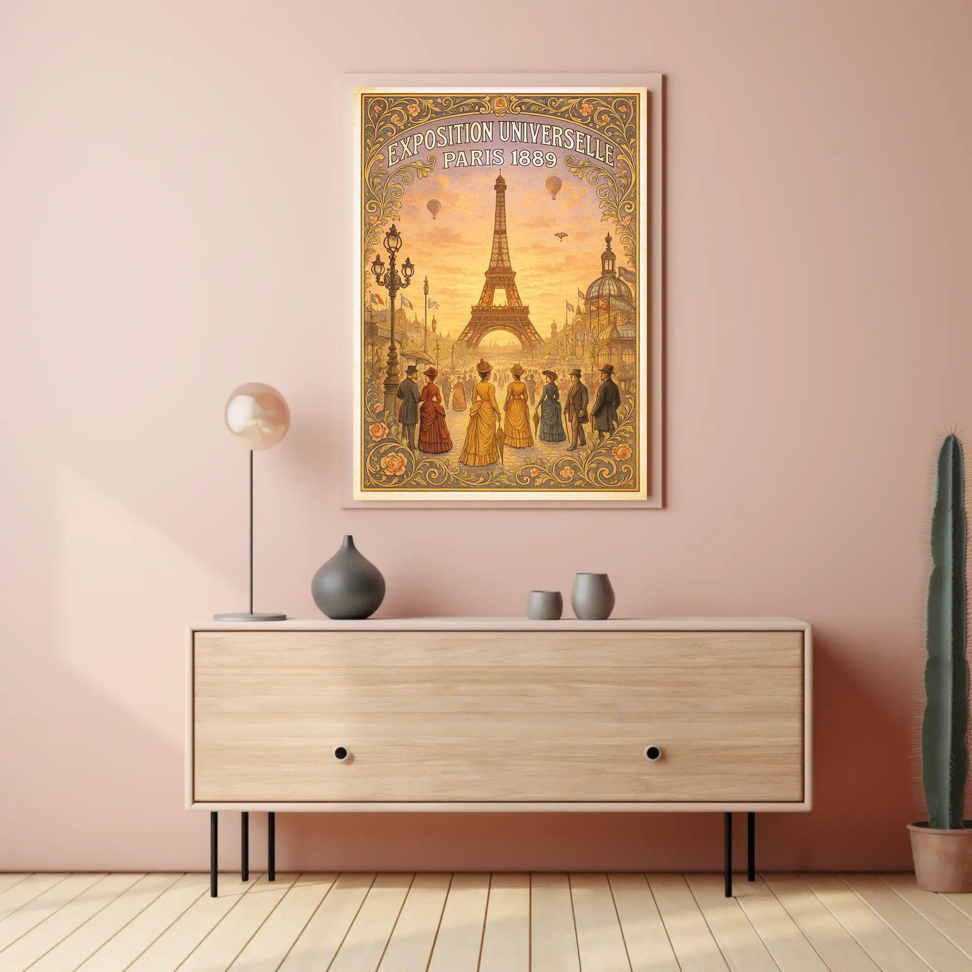 Exposition Universelle Paris 1889 Poster