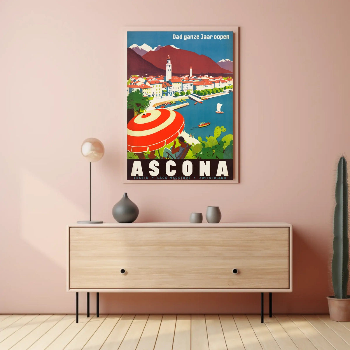 Ascona Travel Poster