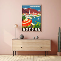 Ascona Travel Poster