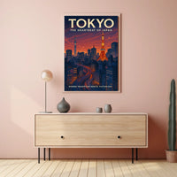 Tokyo The Heartbeat of Japan Poster