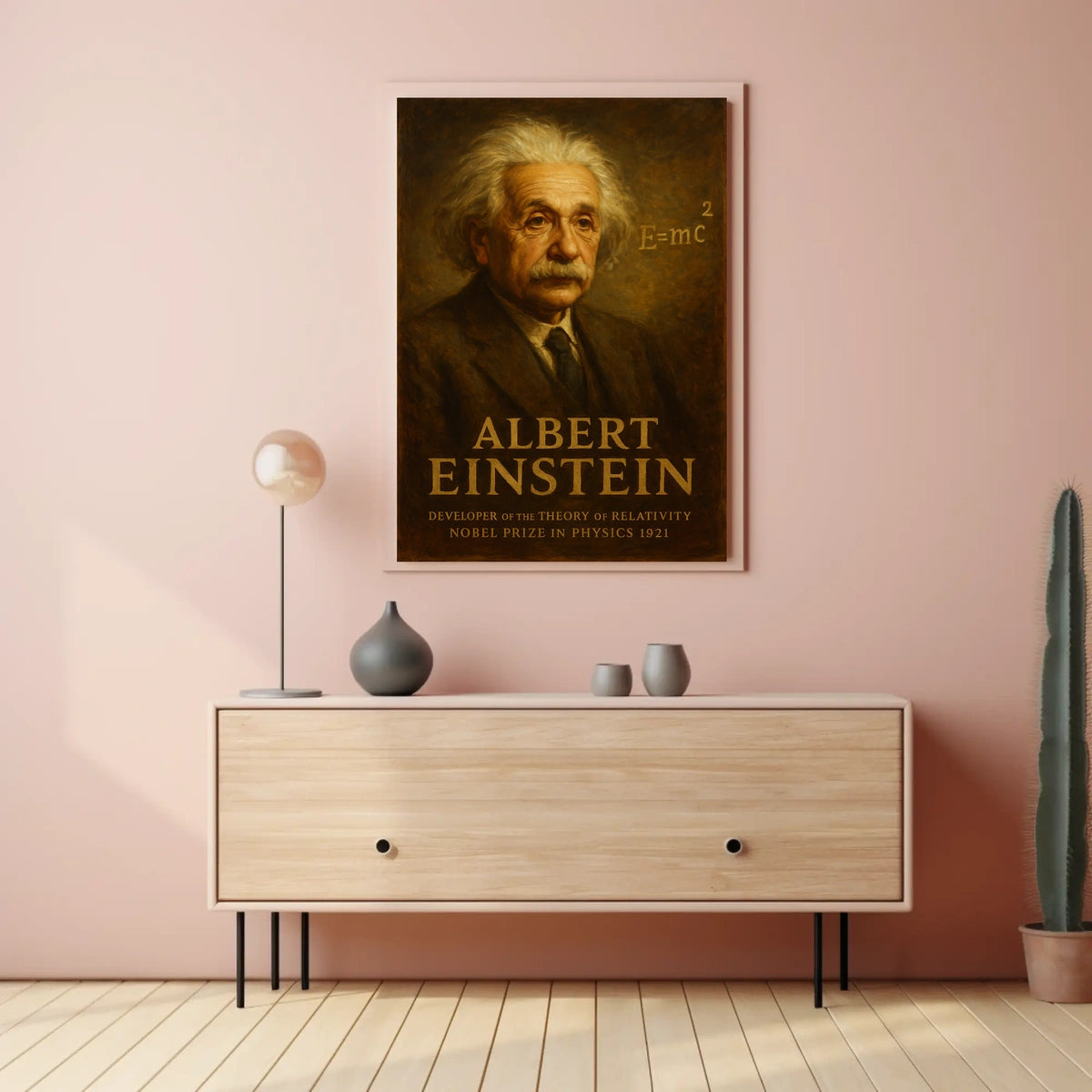 Albert Einstein Theoretical Physicist Poster
