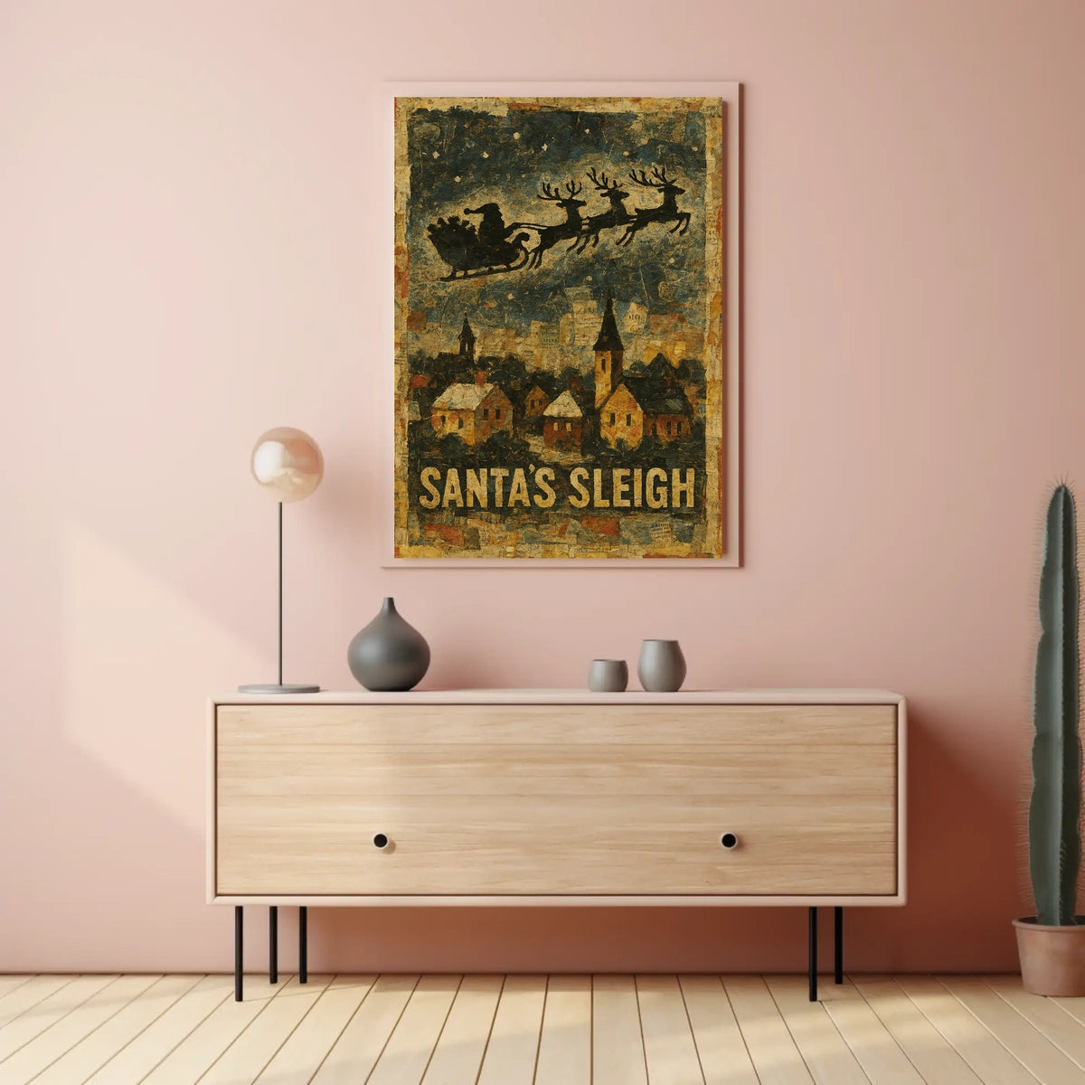 SantaS Sleigh Poster