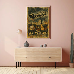 SantaS Sleigh Poster