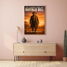 Buffalo Bill The Legend Lives On Poster PosterGoat