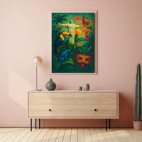 Vibrant Brazil Poster