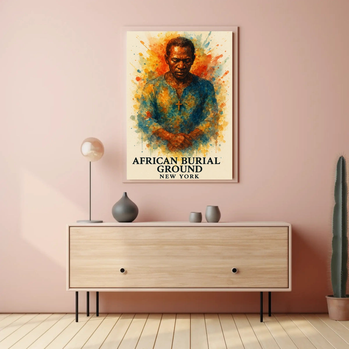African Burial Ground New York Poster