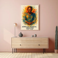 African Burial Ground New York Poster
