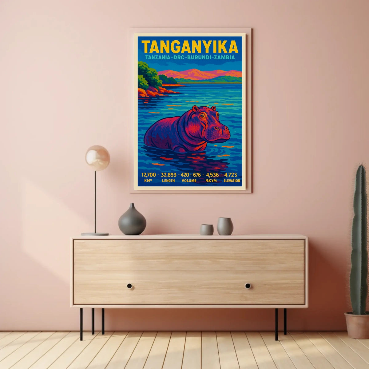 Tanganyika A Vibrant Tribute Poster
