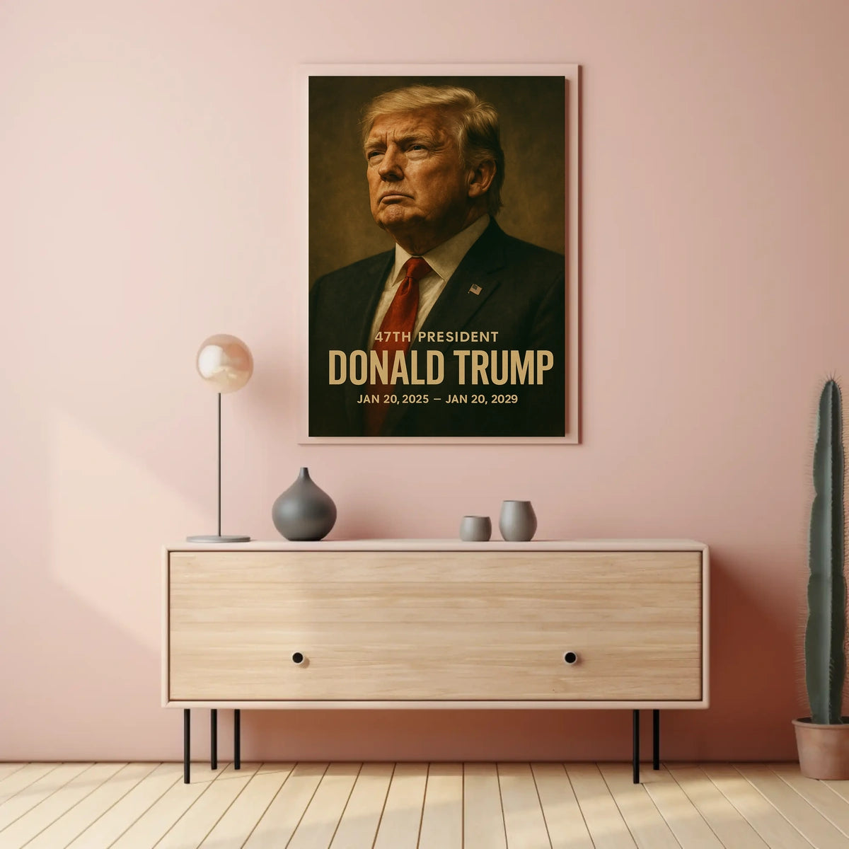 Donald Trump Visionary of the Future Poster