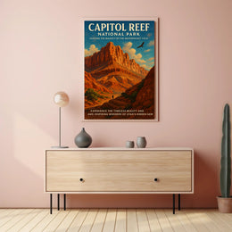Capitol Reef National Park Poster PosterGoat