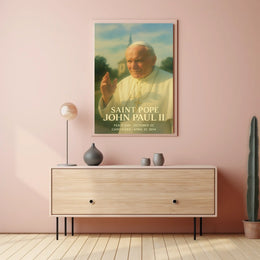 Saint Pope John Paul Ii Poster