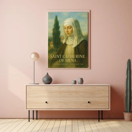 Saint Catherine Of Siena Poster