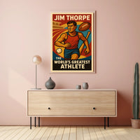 Jim Thorpe The Worlds Greatest Athlete Jim Thorpe Poster