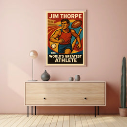 Jim Thorpe The Worlds Greatest Athlete Jim Thorpe Poster