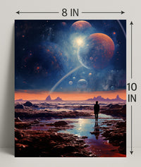 Cosmic Wanderer Poster PosterGoat