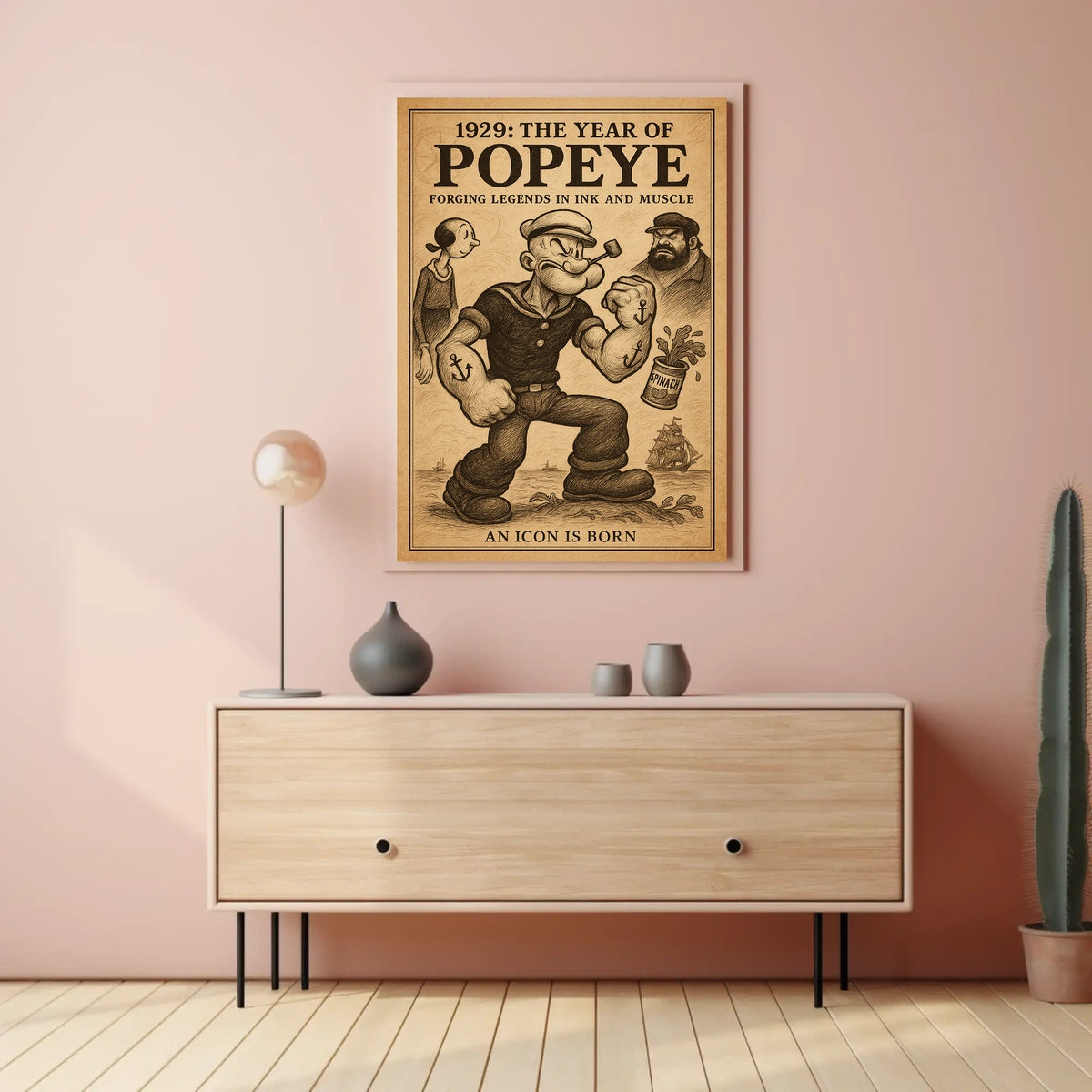 Popeye 1929 Art Poster POP-194