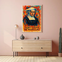 Saint Louise De Marillac Poster