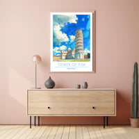 Tower of Pisa Poster