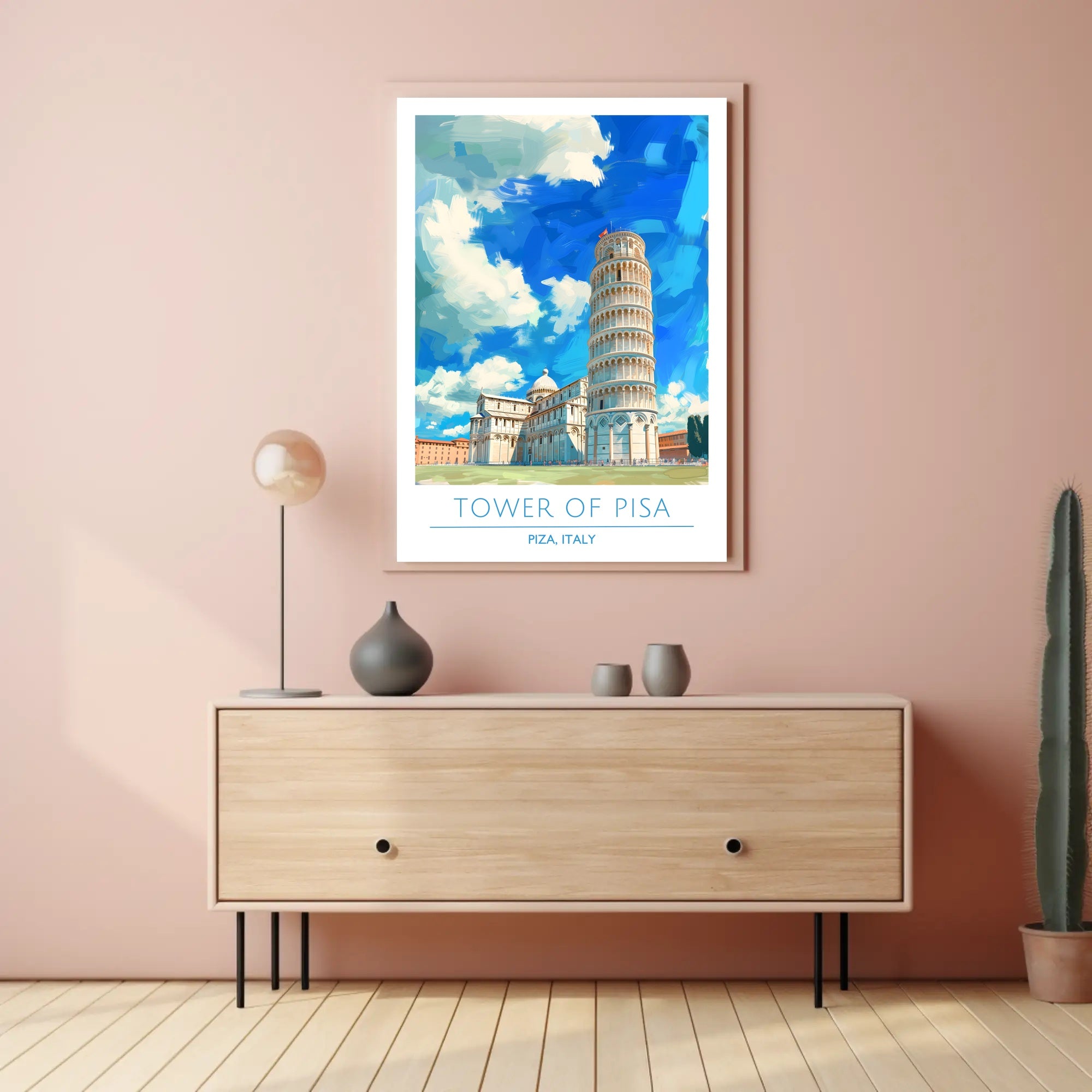 Tower of Pisa Poster