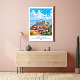 Scenic Granada Poster