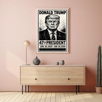 Donald Trump Visionary Statesman of Tomorrow Poster