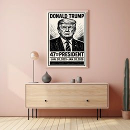 Donald Trump Visionary Statesman of Tomorrow Poster