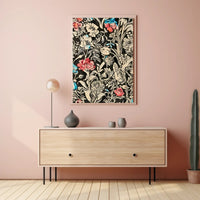 Floral Elegance Wall Art Print for Home Decor