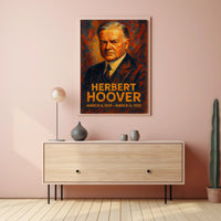 Herbert Hoover Presidential Term Poster