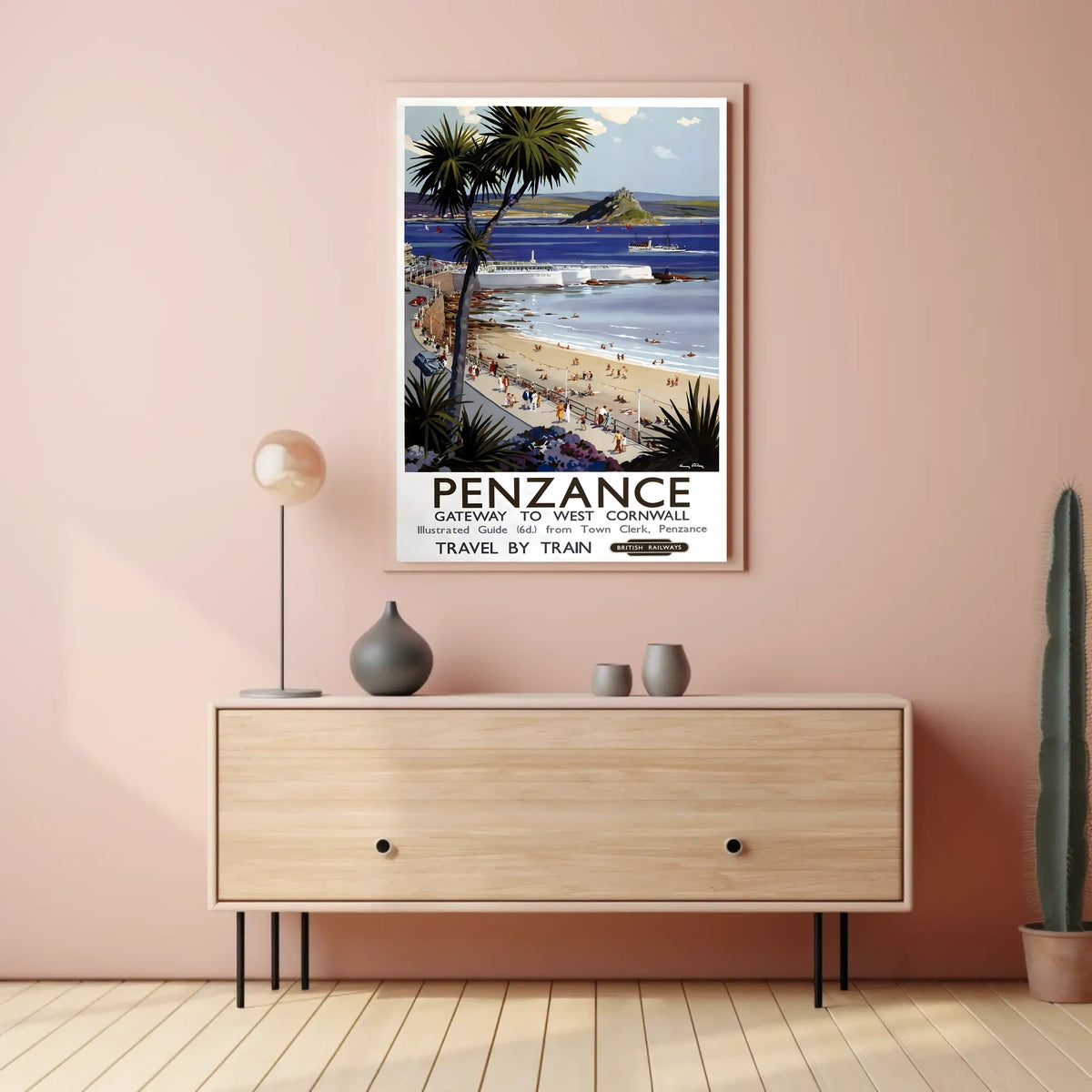 Penzance Gateway To West Cornwall Poster
