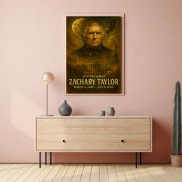 Zachary Taylor 12Th President Poster