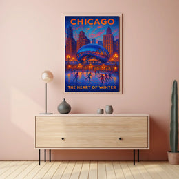 Chicago The Heart Of Winter Poster