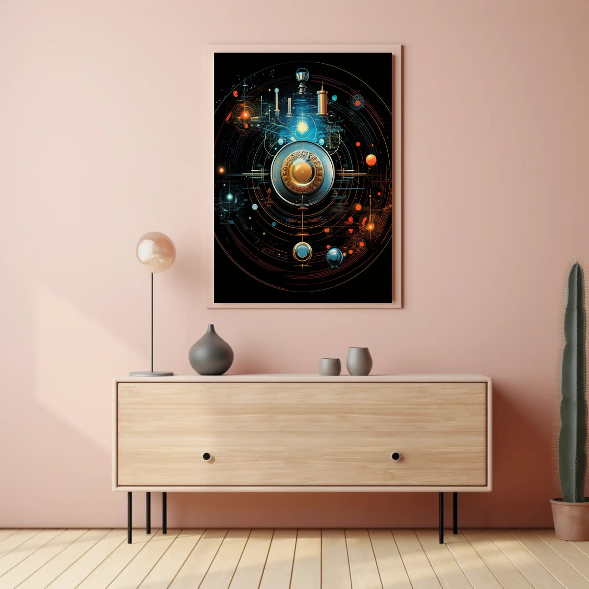 Cosmic Mechanisms Poster
