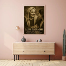 Saint Elizabeth Model Of Trust Poster