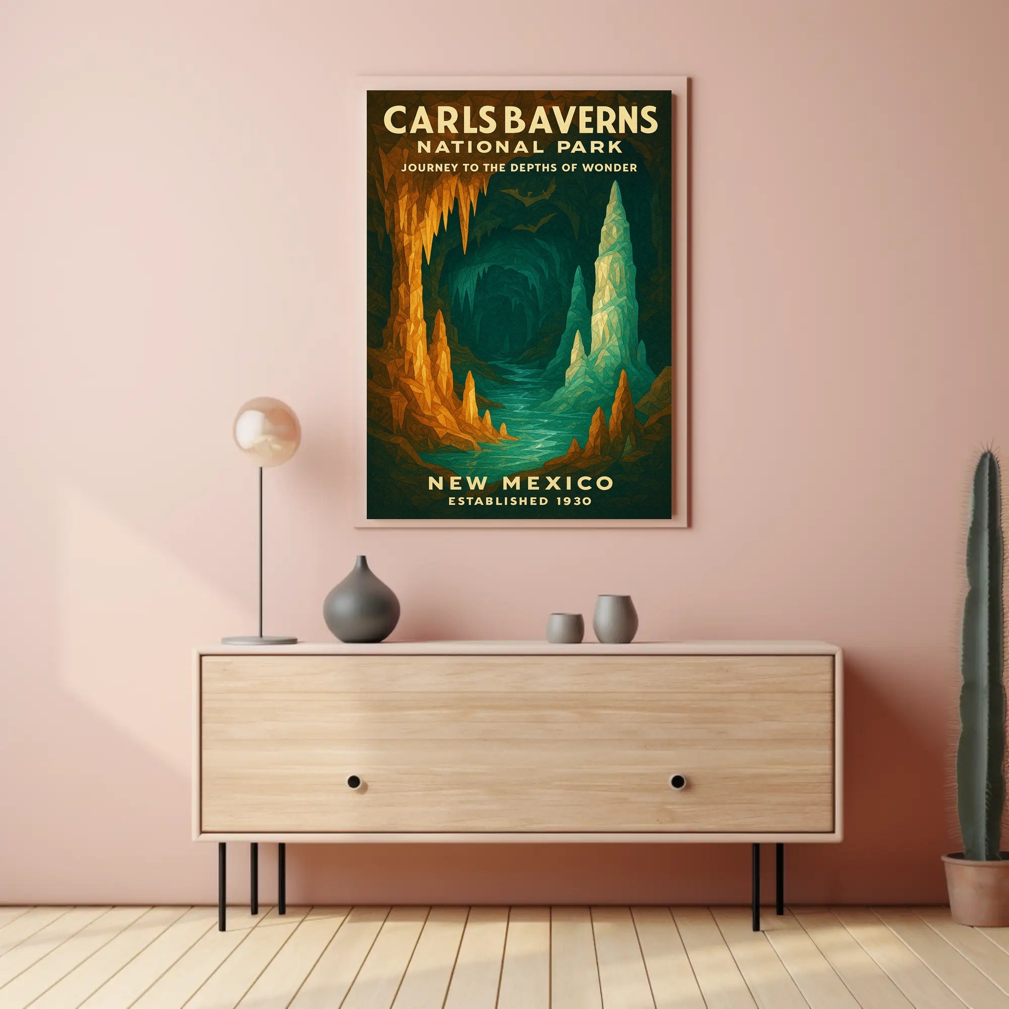 Carls Baverns National Park Wall Art Print
