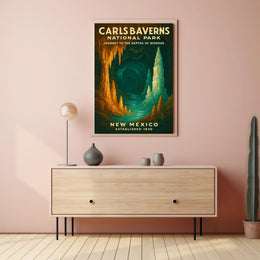 Carls Baverns National Park Wall Art Print