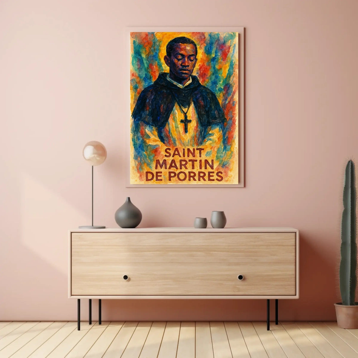 Saint Martin De Porres Poster
