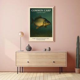 Common Carp Cyprinus carpio Poster